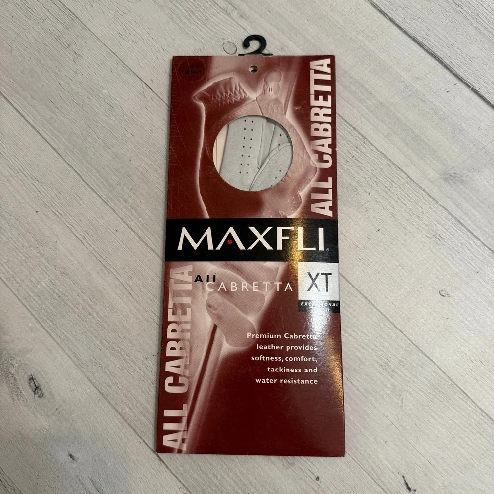 Maxfli XD All Calbretta golf‎ glove XT Ladies Left Handed regular small NEW